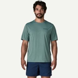 Patagonia T-shirt quotidien Capilene pour homme - bleu sauge - Patagonia - sporteque.ca