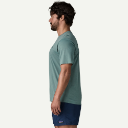 Patagonia T-shirt quotidien Capilene pour homme - bleu sauge - Patagonia - sporteque.ca