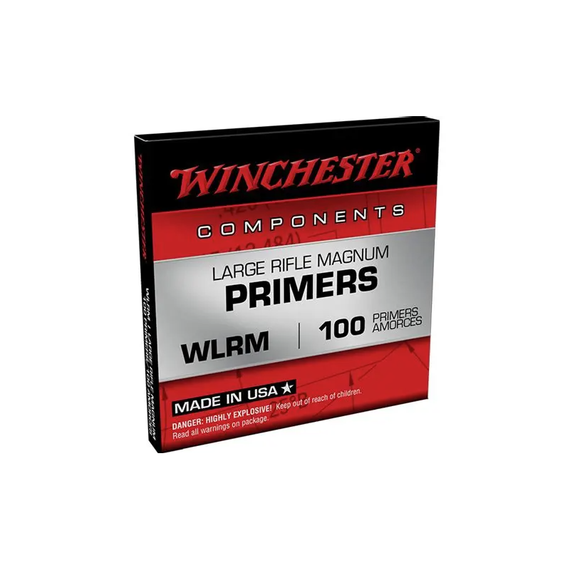 Winchester WLRM Large Magnum Rifle Primer - Winchester Ammunition - sporteque.ca