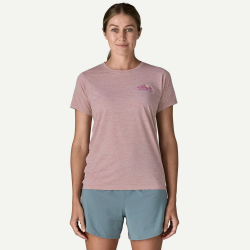 Patagonia T-shirt quotidien Capilene pour femme - violette silencieuse - Patagonia - sporteque.ca