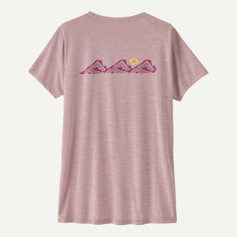 Patagonia T-shirt quotidien Capilene pour femme - violette silencieuse - Patagonia - sporteque.ca