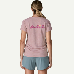 Patagonia T-shirt quotidien Capilene pour femme - violette silencieuse - Patagonia - sporteque.ca