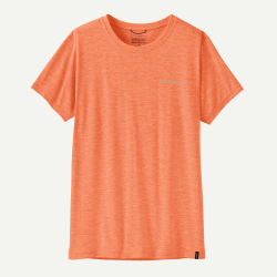 Patagonia T-shirt quotidien Capilene pour femme - sorbet à la pêche - Patagonia - sporteque.ca