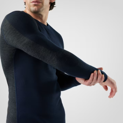 Smartwool Sous-vêtement thermique Intraknit pour homme en mérinos - Bleu marine foncé Large - Smartwool - sporteque.ca
