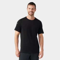 Smartwool Men's Active Ultralite Shirt - Black - Smartwool - sporteque.ca