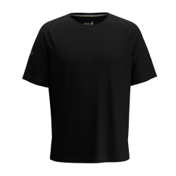 Smartwoll T-Shirt Sport Ultralite pour hommes - Noir - Smartwool - sporteque.ca