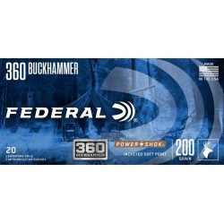 Federal 360 Buckhammer 200gr S.P. - Federal ( American Eagle) - sporteque.ca