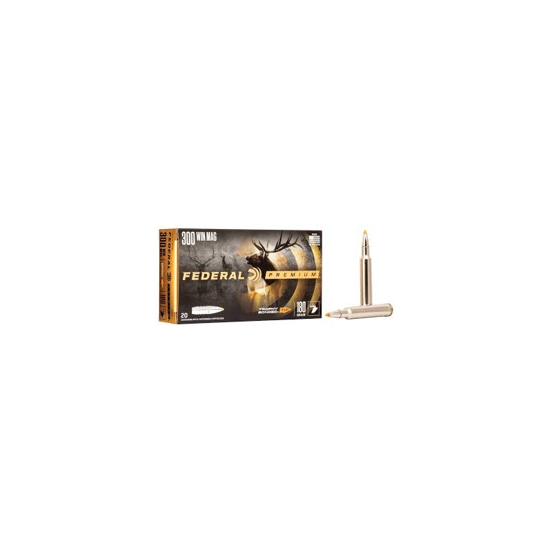 Federal Premium 300 Win Mag 180gr Trophy Bonded Tip - Federal ( American Eagle) - sporteque.ca