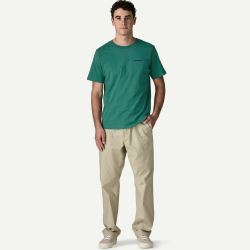 Patagonia M's Logo P-6 T-shirt - Orange Charbon - Patagonia - sporteque.ca