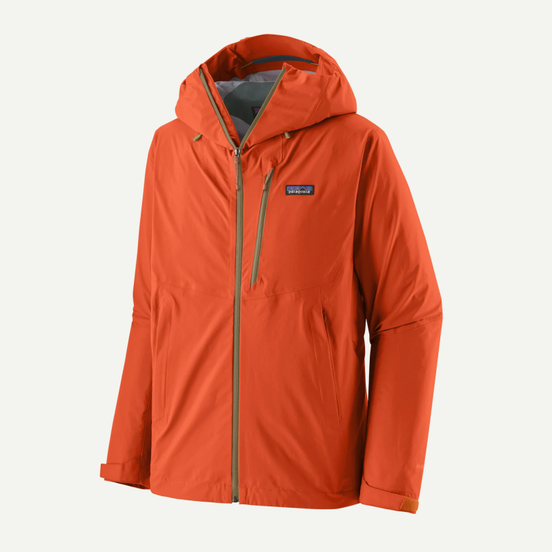 Patagonia M's Granite Crest Rain Jacket - Coal Orange - Patagonia - sporteque.ca