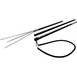 Cressi Lance à perche en aluminium, 3 pièces (6,5 pieds) - Cressi - sporteque.ca