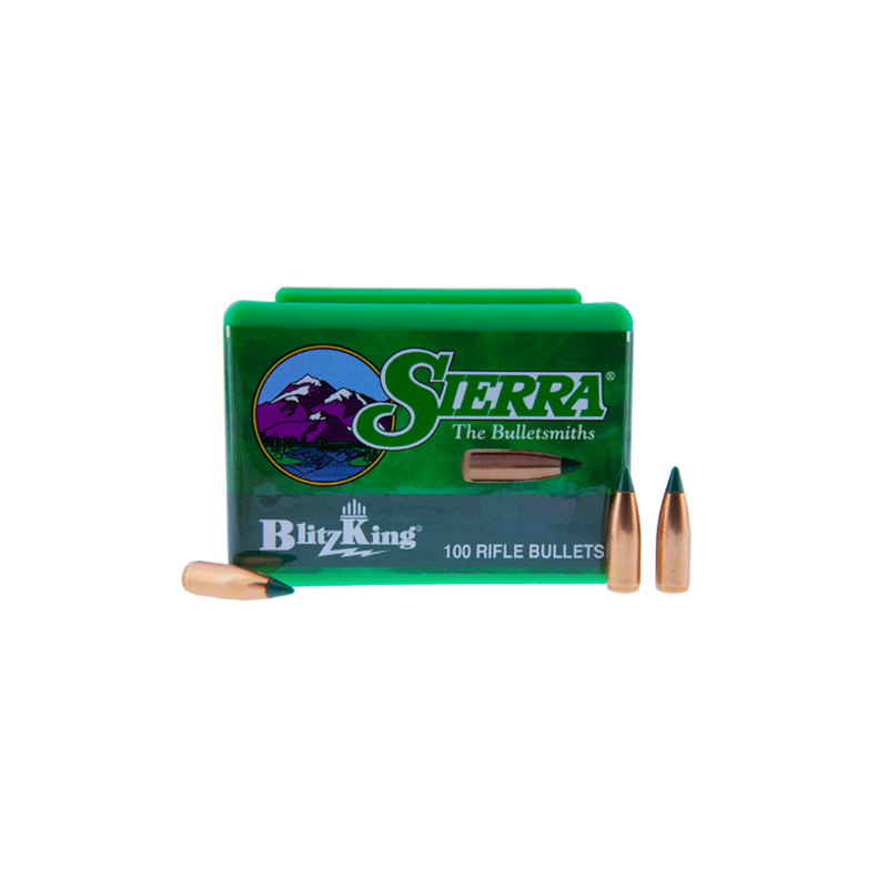 Sierra BlitzKing .224 69 gr Boat Tail Plastic Tip - Sierra - sporteque.ca
