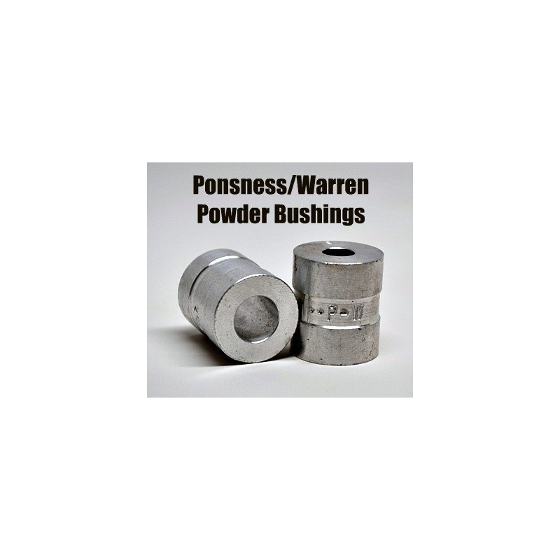 Ponsness Warren Bushing de poudre Ponsness & Warren Outils de rechargement fusil