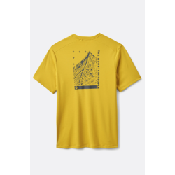 Rab M's Force Esker Tee Dark Pollen - Rab - sporteque.ca