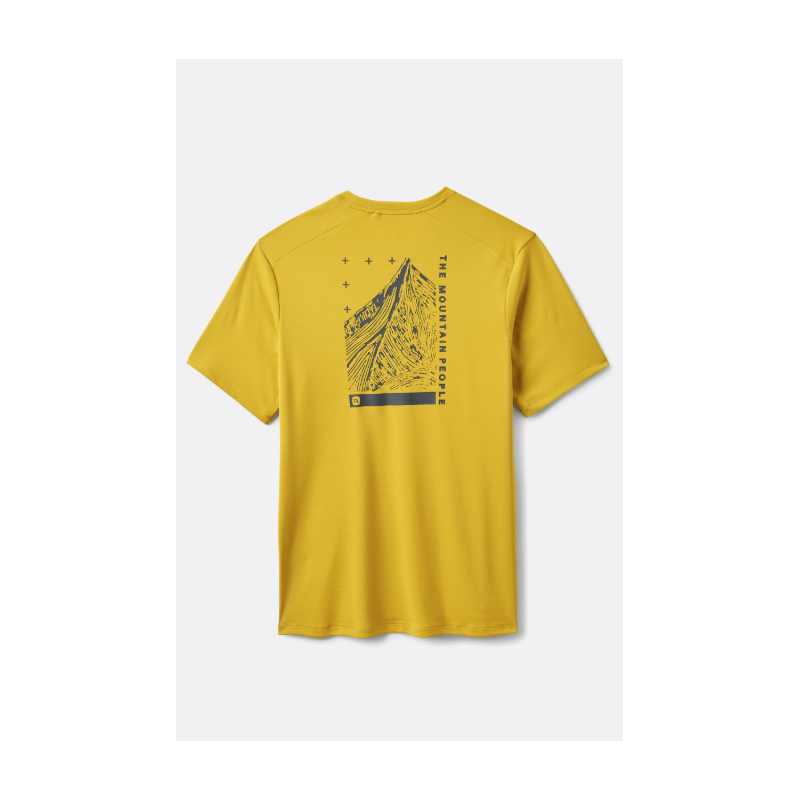 Rab M's Force Esker Tee Dark Pollen - Rab - sporteque.ca