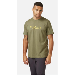 Rab M's Stance Logo Tee Beluga/Pollen - Rab - sporteque.ca