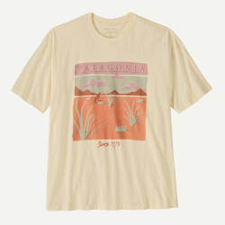 Patagonia Desert Glow Oversized T-Shirt pour femmes - Naturel non teint - Patagonia - sporteque.ca