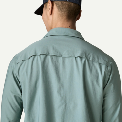 Patagonia M's L/S Self guided Sun Shirt Blue Sage - Patagonia - sporteque.ca