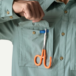 Patagonia Chemise solaire manches longues pour homme - bleu sauge - Patagonia - sporteque.ca