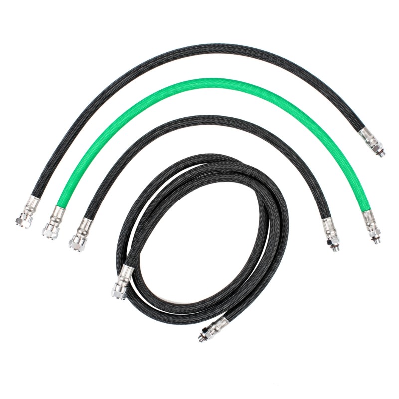 Diverite Hose Braided Regulator 40'' LP Noir - DIVERITE - sporteque.ca