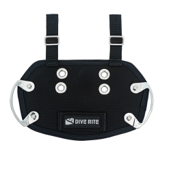 Dive Rite Nomad Low Profile Buttplate - Black - DIVERITE - sporteque.ca