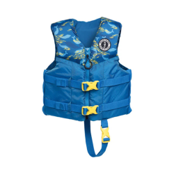 Mustang Rev Child Foam Vest PFAS Free - Blue/Yellow - Mustang Survival - sporteque.ca