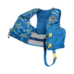 Mustang Rev Child Foam Vest PFAS Free - Blue/Yellow - Mustang Survival - sporteque.ca
