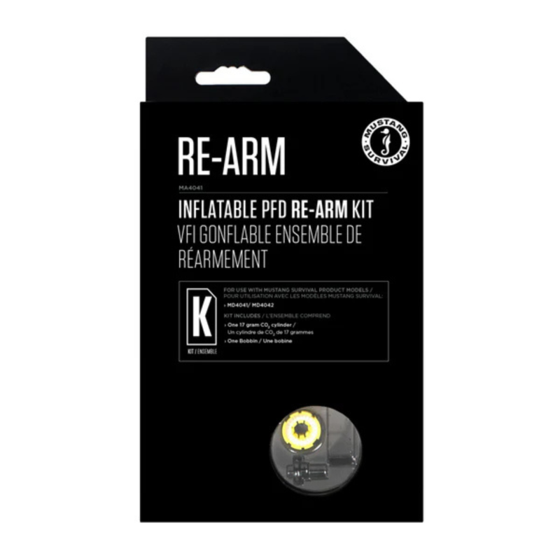 Mustang Re-Arm kit K - 17g Auto/Manual - Mustang Survival - sporteque.ca