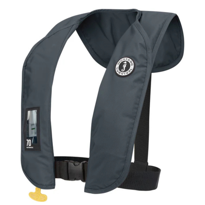 Mustang MIT 70 Automatic Inflatable PFD - Admiral Grey - Mustang Survival - sporteque.ca