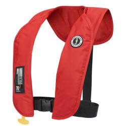 Mustang Gilet de sauvetage gonflable automatique MIT 70 - Rouge - Mustang Survival - sporteque.ca