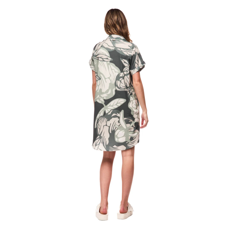 Indyeva Frivol - Nephrite Piwonia Print - Indyeva - sporteque.ca