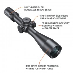 Bushnell Match Pro 3-18x50mm FFP MRAD G5 - Bushnell - sporteque.ca