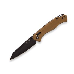 Buck Crossbar Large Burnt Bronze Aluminium Hdl Black Bld - Buck Knife - sporteque.ca