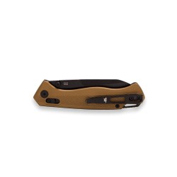 Buck Crossbar Large Burnt Bronze Aluminium Hdl Black Bld - Buck Knife - sporteque.ca