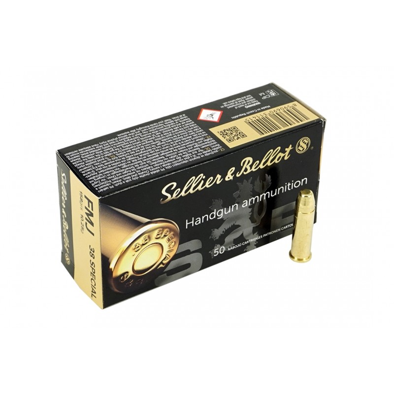 Sellier & Bellot 38 Special 148 gr Wad Cutter - Sellier & Bellot - sporteque.ca