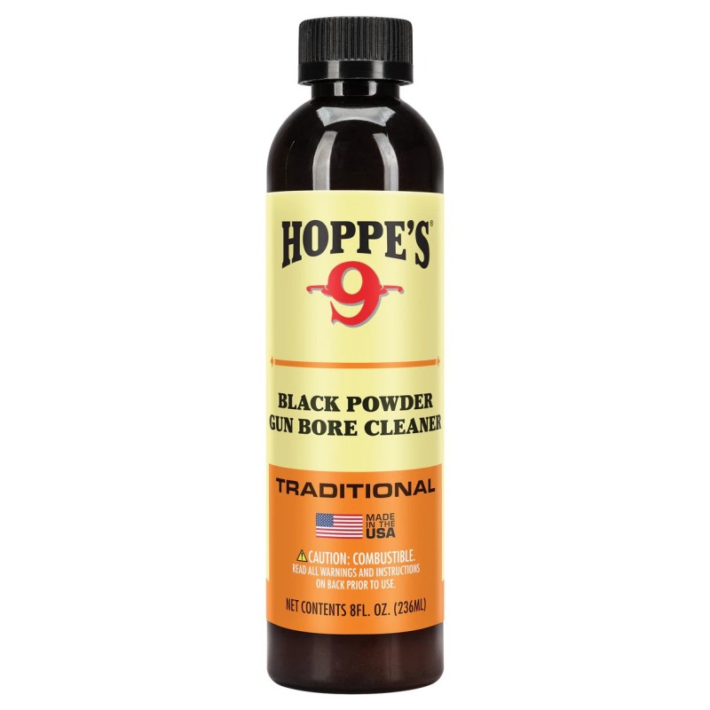 Hoppe's n.9 Black Powder Bore Cleaner 236ml - Hoppe's - sporteque.ca