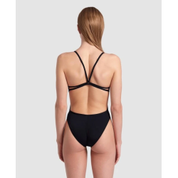 Arena W's Swimsuit Lace Back Solid 501 Black/White - Arena - sporteque.ca
