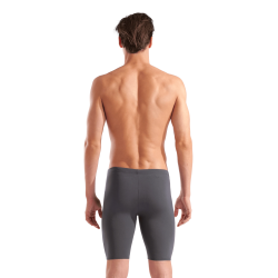 Arena M's Team Swim Jammer Solid 504 Asphalt-Bright Coral - - Arena - sporteque.ca