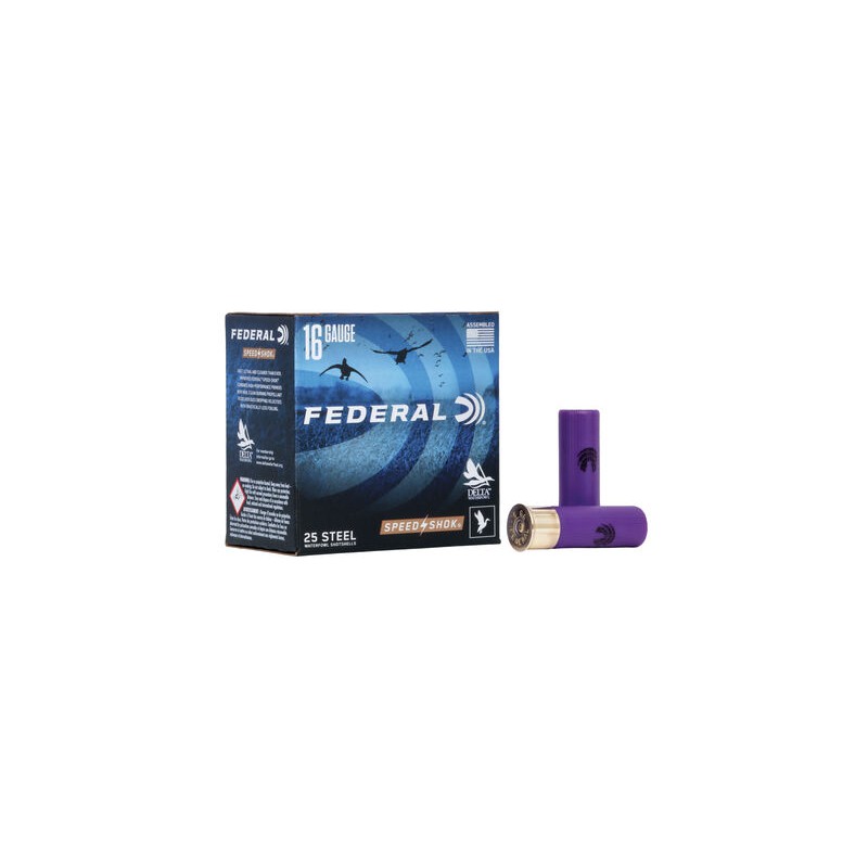 Federal Speed Shok 16 Ga 2 3/4'' 4 - Federal ( American Eagle) - sporteque.ca