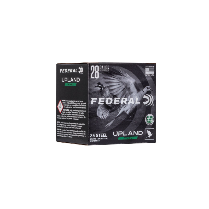 Federal Upland Steel 28 Ga 2 3/4'' 7 - Federal ( American Eagle) - sporteque.ca