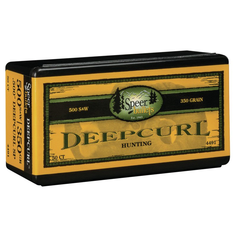 Speer DeepCurl .500 (50AE) 300 Gr JHP - Speer - sporteque.ca