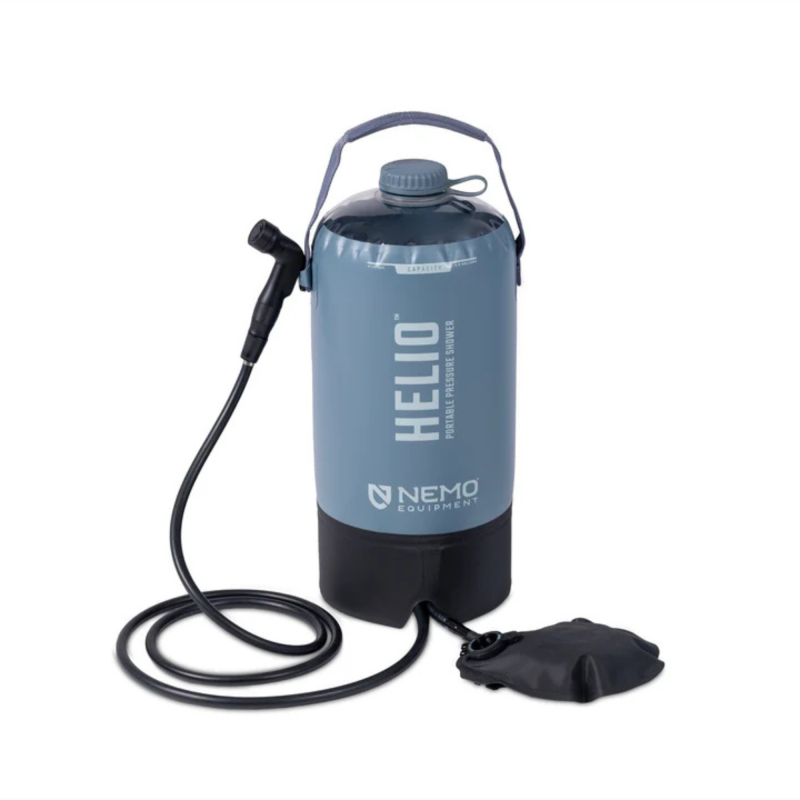 Nemo Helio Pressure Shower (Fortress/Black) - Nemo Equipment - sporteque.ca
