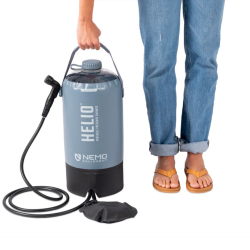 Nemo Helio Pressure Shower (Fortress/Black) - Nemo Equipment - sporteque.ca