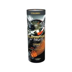 Caldwell Claycopter 110mm XV Target 50 Pack Tube - Caldwell shooting supplies - sporteque.ca