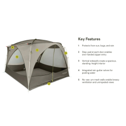 Nemo Victory Screenhouse (Fog /Smokey Olive) - Nemo Equipment - sporteque.ca