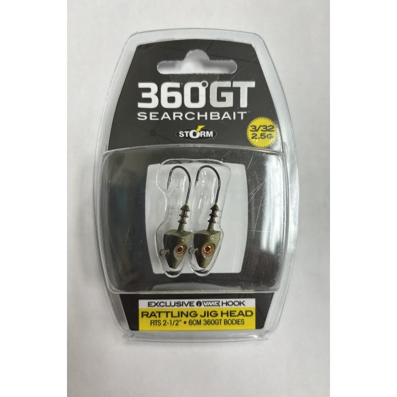 Storm 360GT Searchbait Jig 2.5'' Smelt - Storm - sporteque.ca