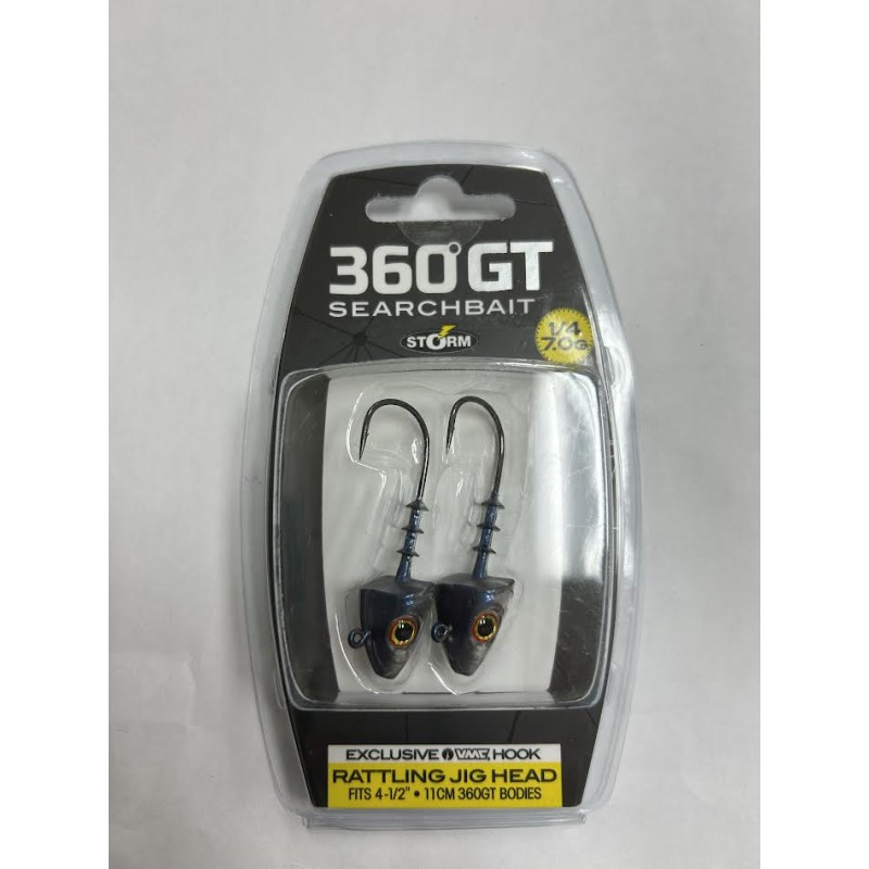 Storm 360GT Searchbait Jig 4-1/2'' Tru Blue - Storm - sporteque.ca