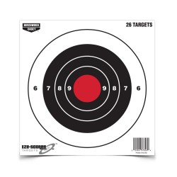 Birchwood Casey Eze-Scorer 8'' Bull's-Eye Target, 26 Targets - Birchwood Casey - sporteque.ca