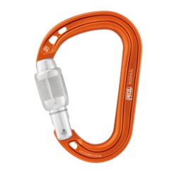 Petzl Rocha Screw Lock Carabiner Orange - Petzl - sporteque.ca