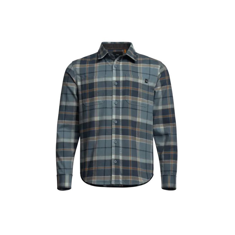 Sitka Ashland Light Weight Flannel Midnight Spruce Plaid - Sitka - sporteque.ca
